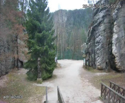 Vstup do skal, Pískovna