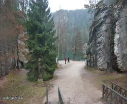 Vstup do skal, Pískovna