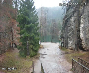 Adršpach - Vstup do skal, Pískovna - 29.3.2026 v 07:15 Adršpach - Vstup do skal, Pískovna - 29.3.2026 v 07:15