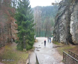 Vstup do skal, Pískovna