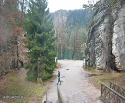 Vstup do skal, Pískovna