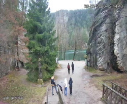 Vstup do skal, Pískovna