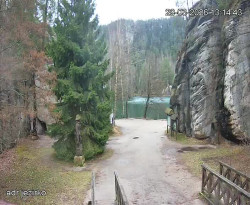 Vstup do skal, Pískovna