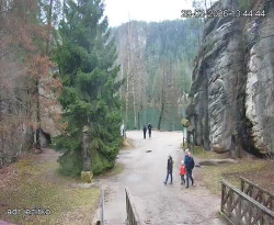 Vstup do skal, Pískovna