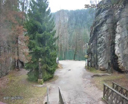 Vstup do skal, Pískovna