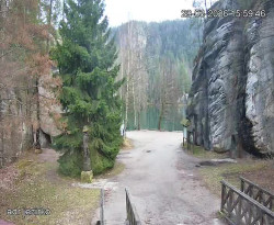 Vstup do skal, Pískovna