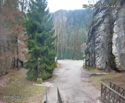 Vstup do skal, Pískovna