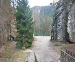 Vstup do skal, Pískovna