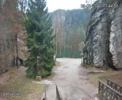 Vstup do skal, Pískovna