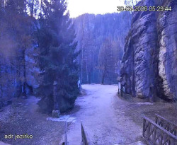 Vstup do skal, Pískovna