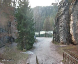 Vstup do skal, Pískovna