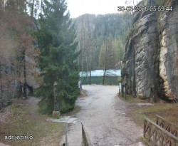 Vstup do skal, Pískovna