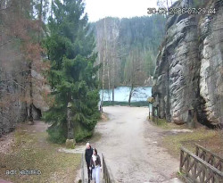 Vstup do skal, Pískovna