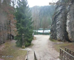 Vstup do skal, Pískovna