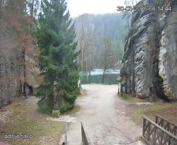 Vstup do skal, Pískovna