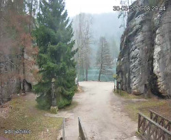 Vstup do skal, Pískovna