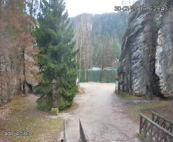 Vstup do skal, Pískovna