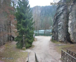 Vstup do skal, Pískovna