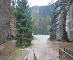 Vstup do skal, Pískovna