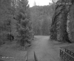 Vstup do skal, Pískovna