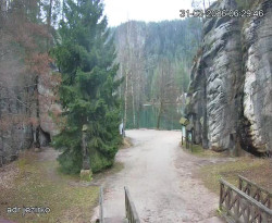 Vstup do skal, Pískovna