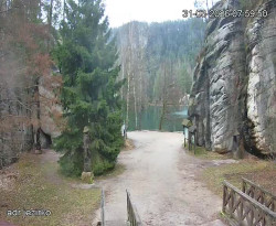 Vstup do skal, Pískovna