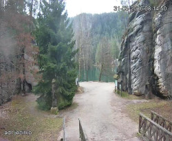 Vstup do skal, Pískovna