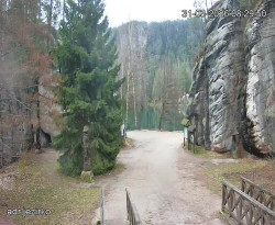 Vstup do skal, Pískovna