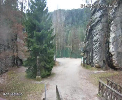 Vstup do skal, Pískovna