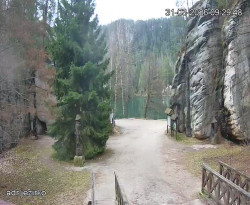 Vstup do skal, Pískovna