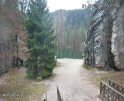 Vstup do skal, Pískovna