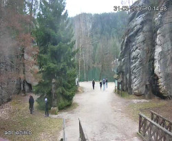 Vstup do skal, Pískovna