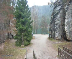 Vstup do skal, Pískovna