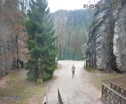 Vstup do skal, Pískovna