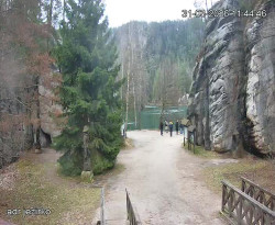 Vstup do skal, Pískovna