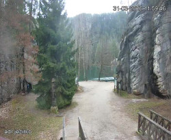 Vstup do skal, Pískovna