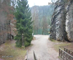 Vstup do skal, Pískovna