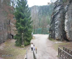 Vstup do skal, Pískovna