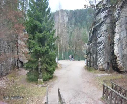 Vstup do skal, Pískovna