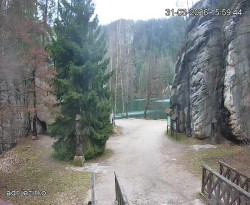 Vstup do skal, Pískovna