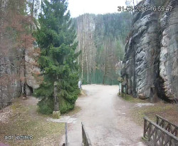 Vstup do skal, Pískovna