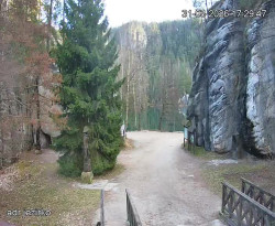 Vstup do skal, Pískovna