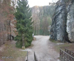 Vstup do skal, Pískovna