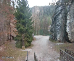 Vstup do skal, Pískovna