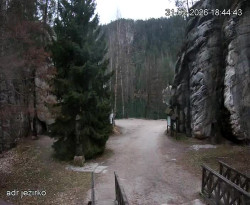 Vstup do skal, Pískovna