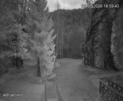 Vstup do skal, Pískovna