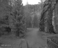 Vstup do skal, Pískovna