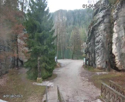 Vstup do skal, Pískovna