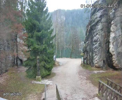 Vstup do skal, Pískovna