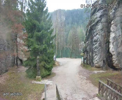 Vstup do skal, Pískovna